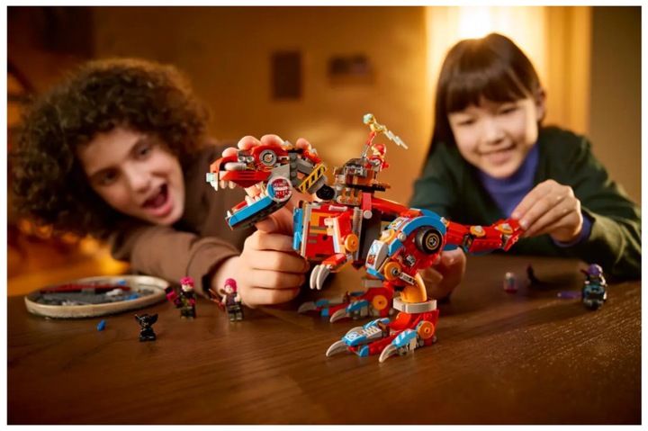 Produktbild LEGO Coopers Dino-Mech C-Rex (71484, LEGO Dreamzzz)