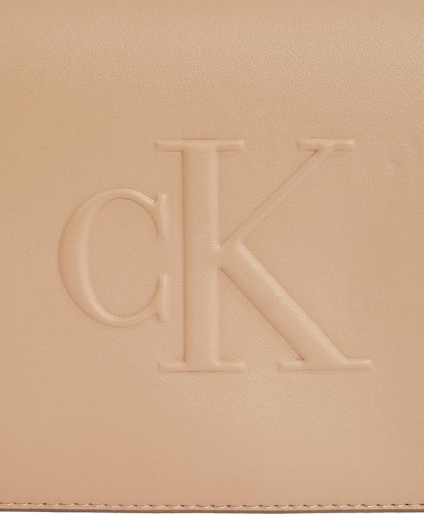 Actual product image Calvin Klein Sculpted Flap Shoulder Bag