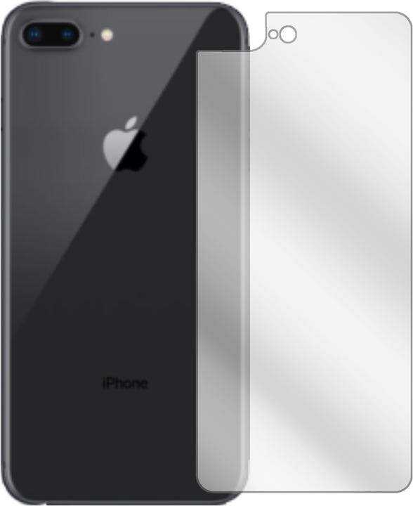 Produktbild Dipos Displayschutzfolie Crystalclear (2 Stk., Apple iPhone 8 Plus)