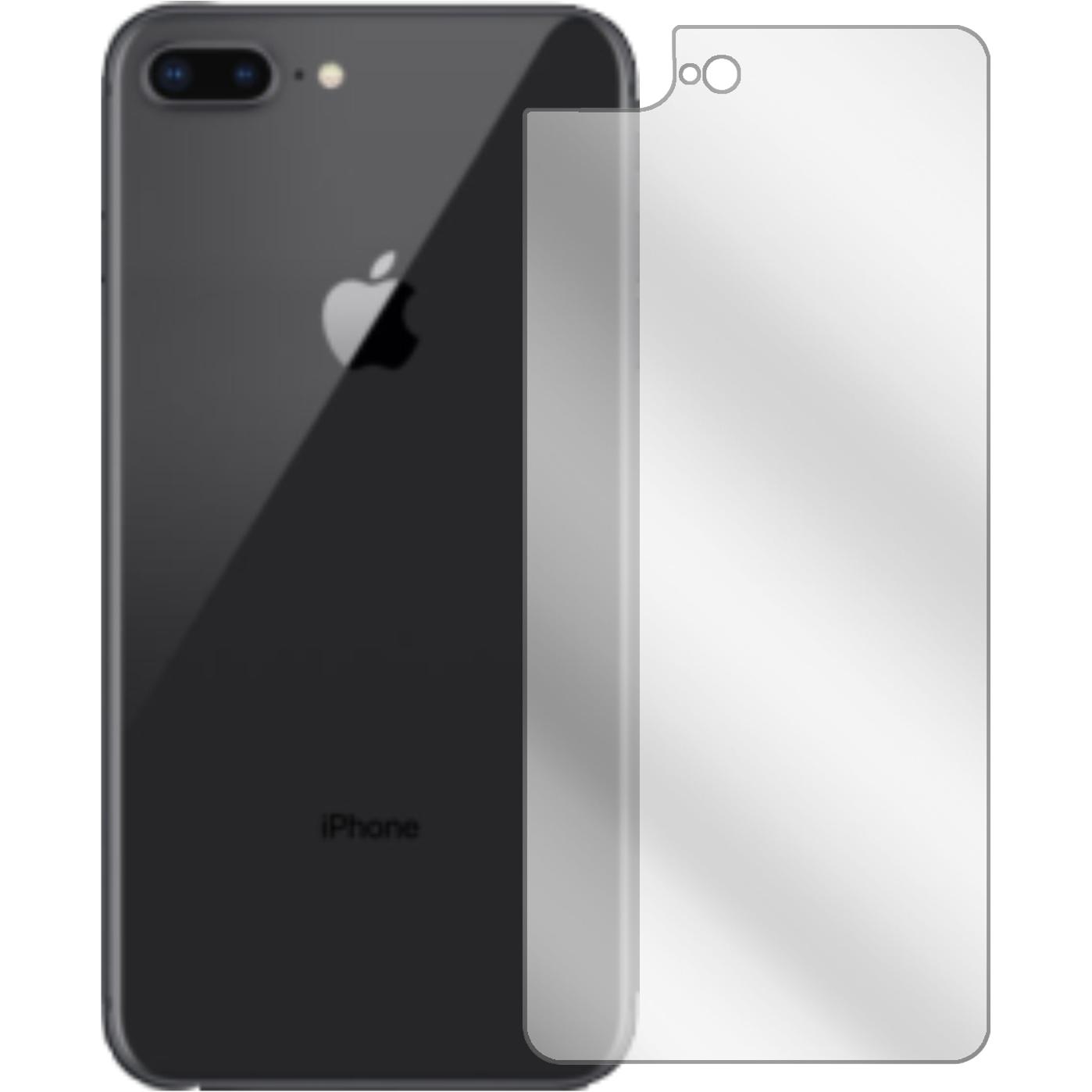 Thumbnail - Dipos Displayschutzfolie Crystalclear (2 Stück, Apple iPhone 8 Plus), Smartphone Schutzfolie, Transparent