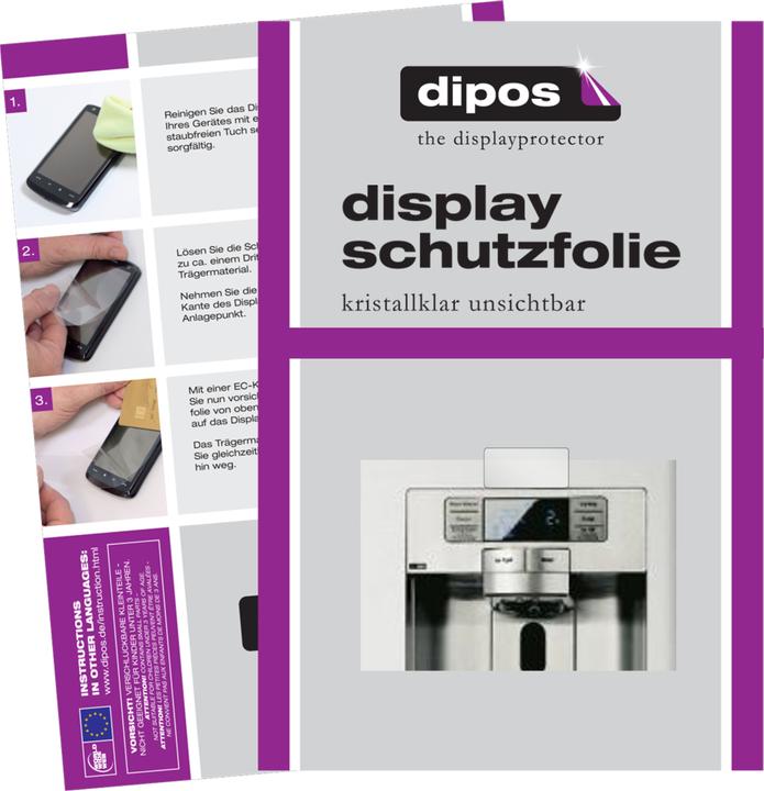 Produktbild Dipos Displayschutzfolie Crystalclear (2 Stück, RS6A782GDSR/EG)