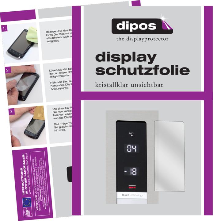 Actual product image Dipos Screen Protector Crystalclear (2 Piece, KGN39XI45 Series 6)