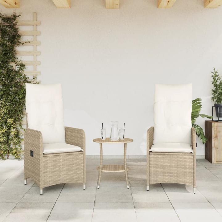 Produktbild vidaXL Gartensessel verstellbar