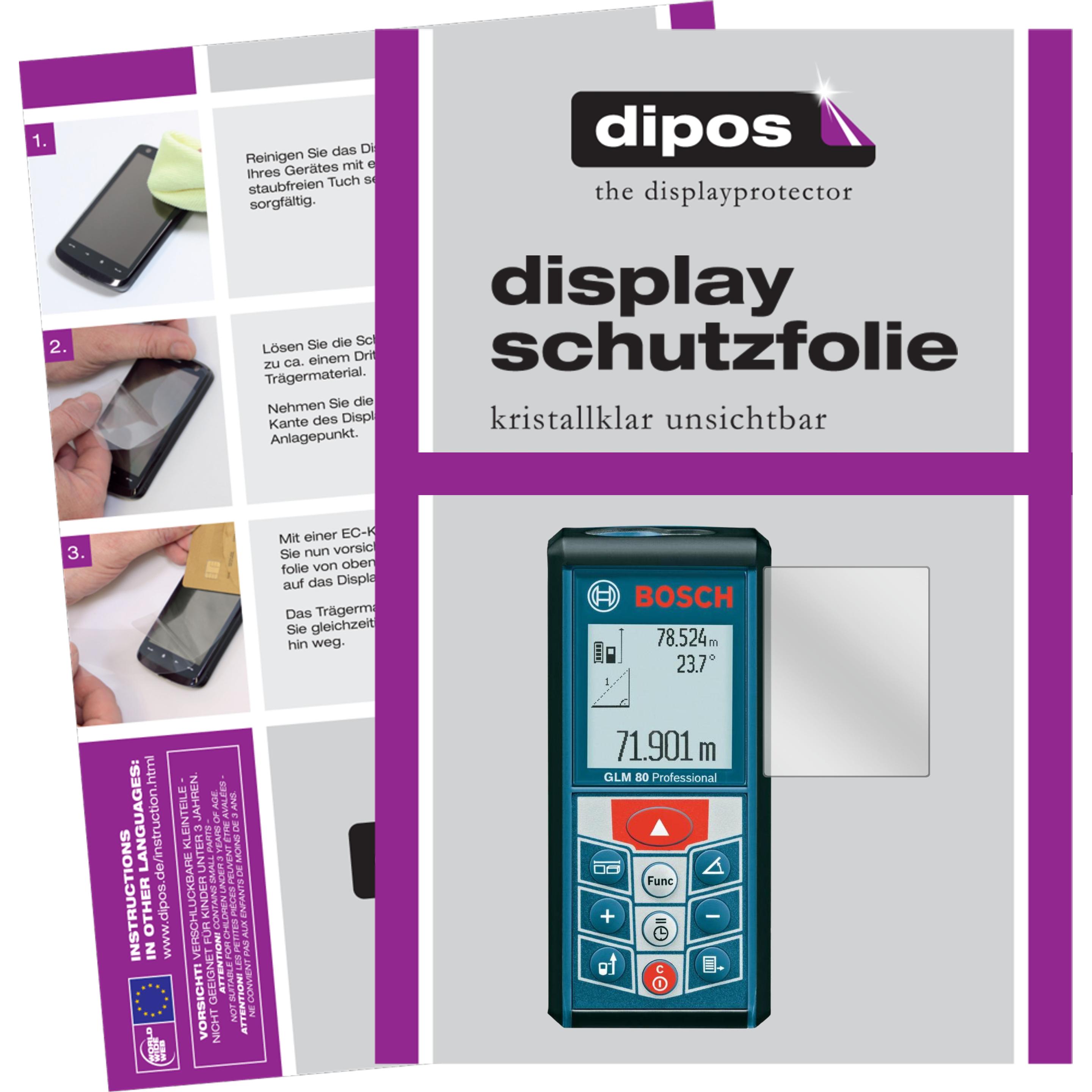 Dipos, Fahrzeug Navigation Zubehör, Displayschutzfolie Crystalclear
