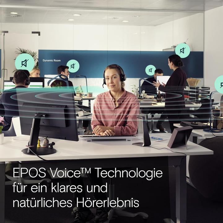 Immagine prodotto EPOS Impact 1061 ANC (Cablato, Senza fili, USB-C)