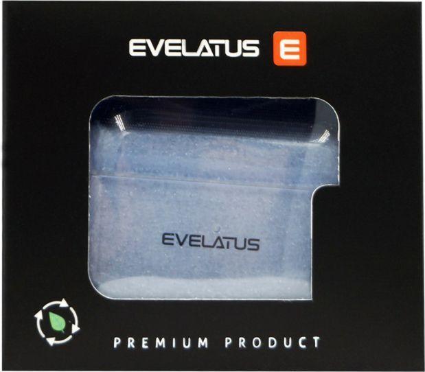 Actual product image Evelatus Headphone case Apple AirPods 3 TPU Protective Case Transparent Blue (Headphone sleeve)