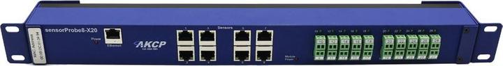Image du produit AKCP sensorProbe8-X20, 8 ports, 20 E/S