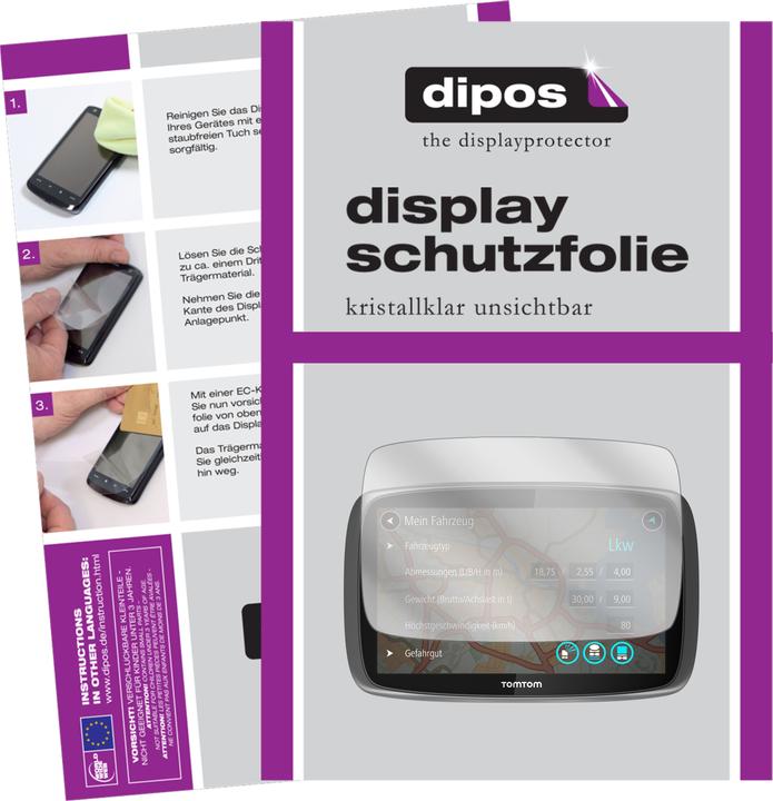 Actual product image Dipos Screen Protector Crystalclear