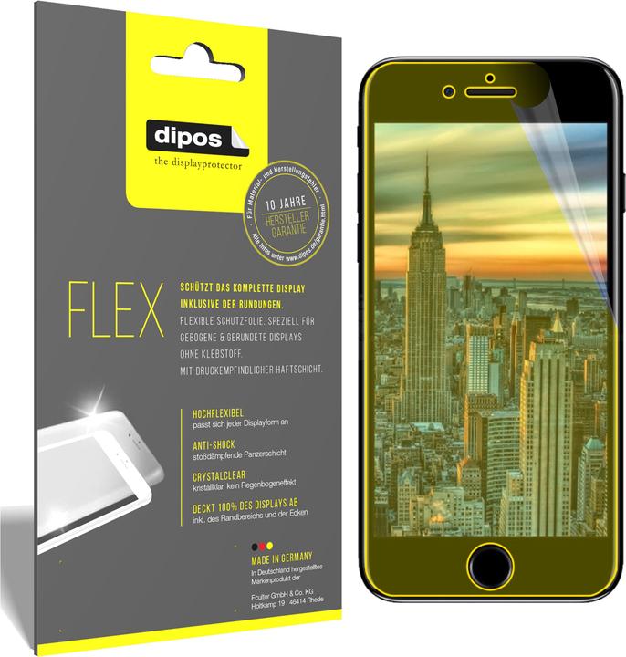 Produktbild Dipos Displayschutzfolie Full-Cover 3D (3 Stück, Apple iPhone SE)