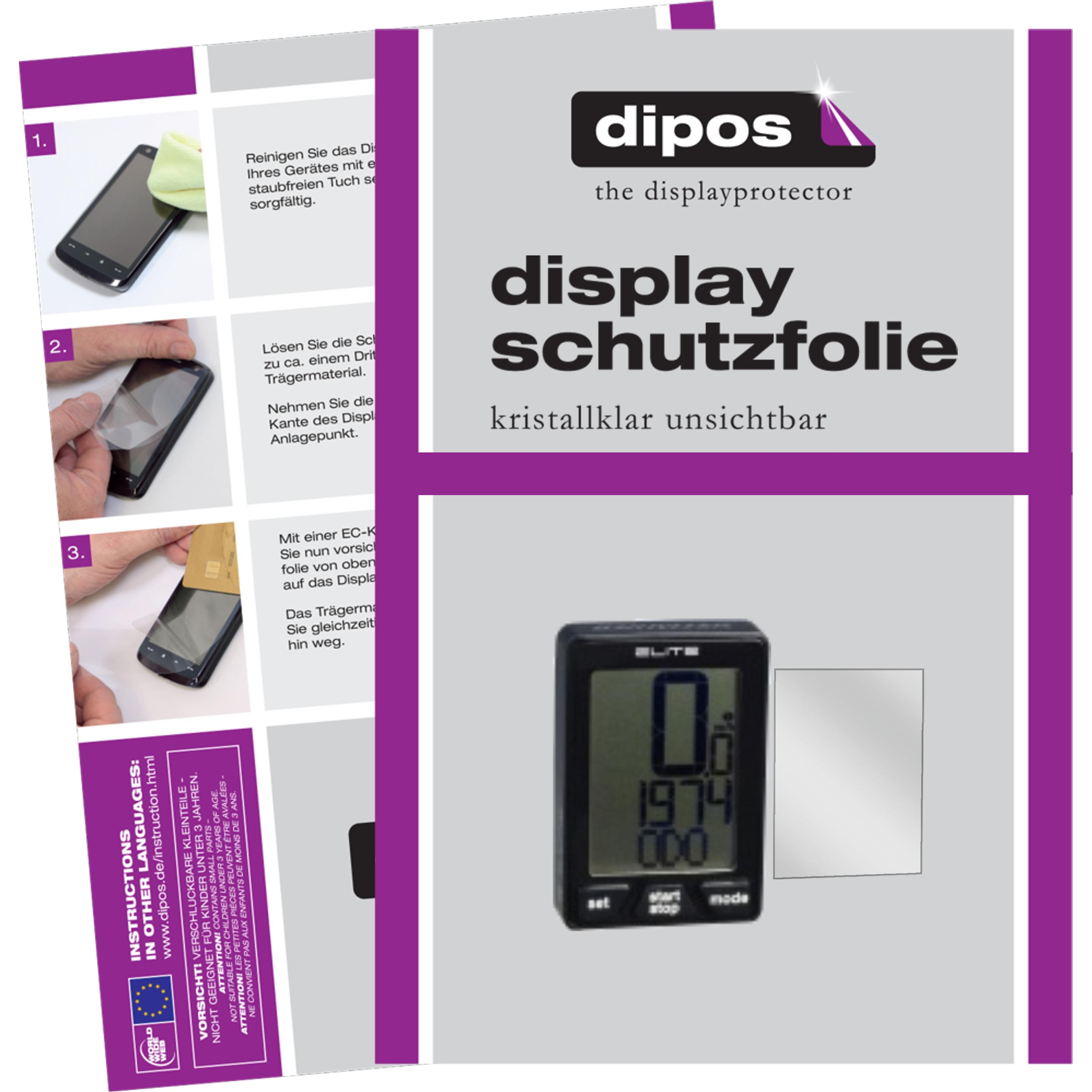 Dipos, Fahrzeug Navigation Zubehör, Displayschutzfolie Crystalclear