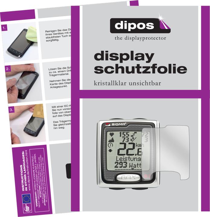 Actual product image Dipos Screen Protector Crystalclear