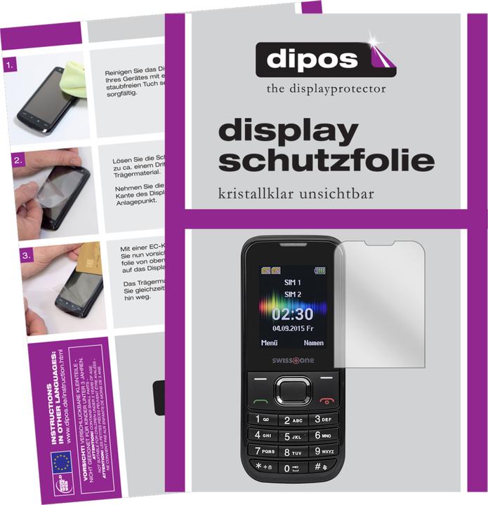 Pellicola Protettiva per Swisstone SX 567 Protezione Schermo Claro Display dipos