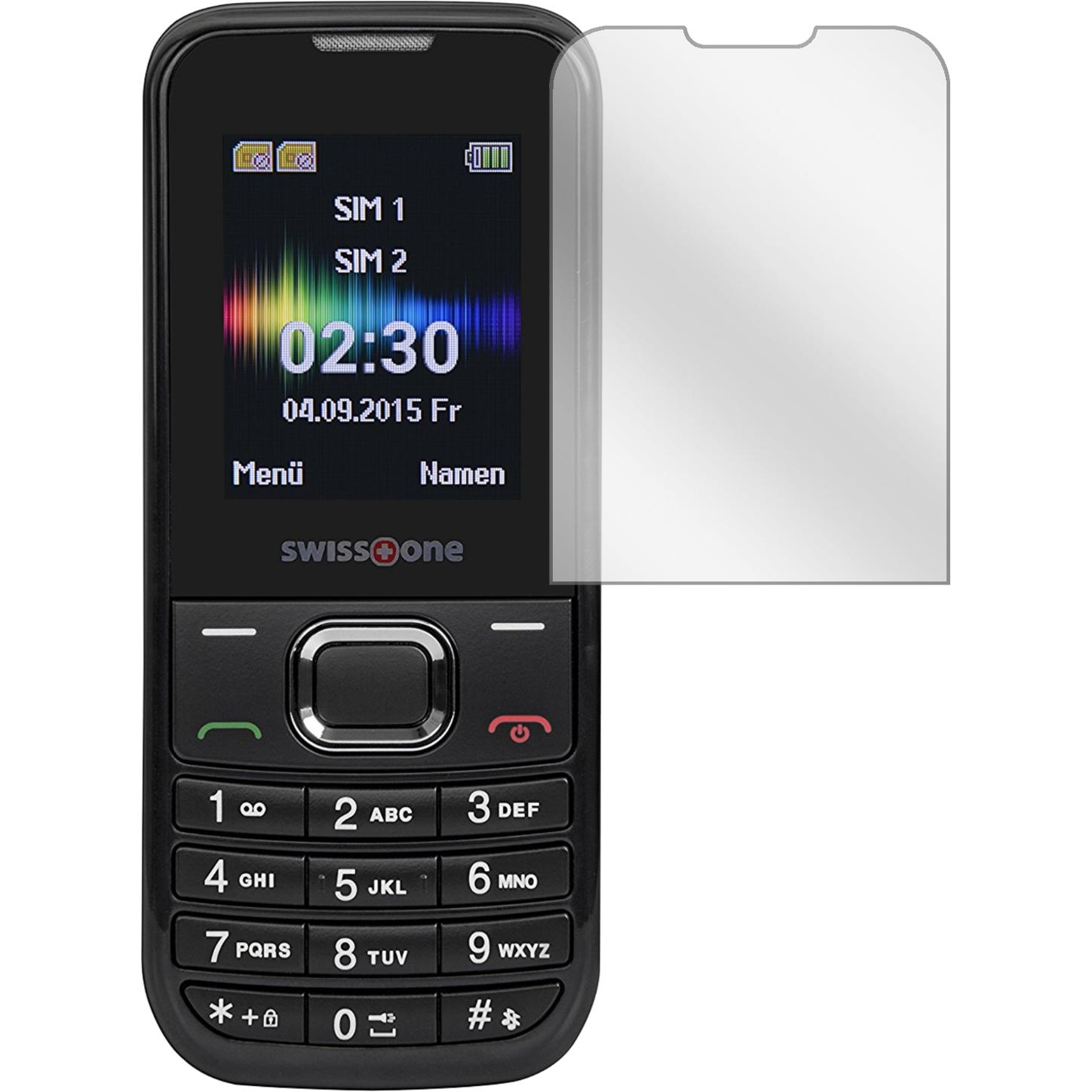 Thumbnail - Dipos Displayschutzfolie Crystalclear (6 Stück, Swisstone SC 230), Smartphone Schutzfolie, Transparent