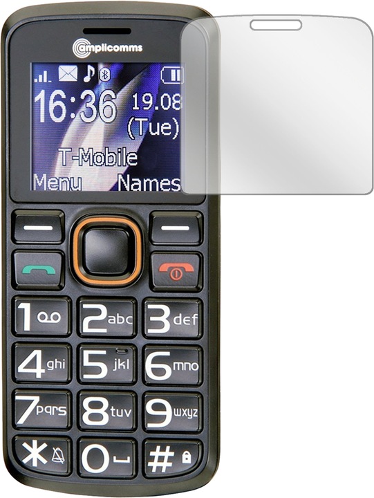 Produktbild Dipos Displayschutzfolie Crystalclear (2 Stück, Amplicomms PowerTel M6300)