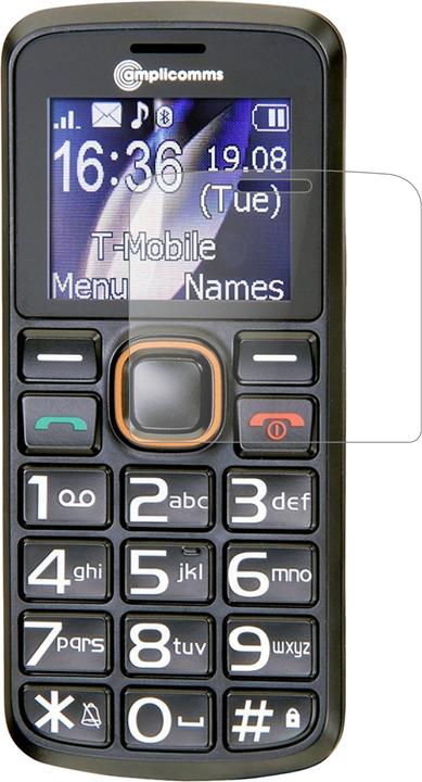 Produktbild Dipos Displayschutz Anti-Shock (2 Stück, Amplicomms PowerTel M6300)