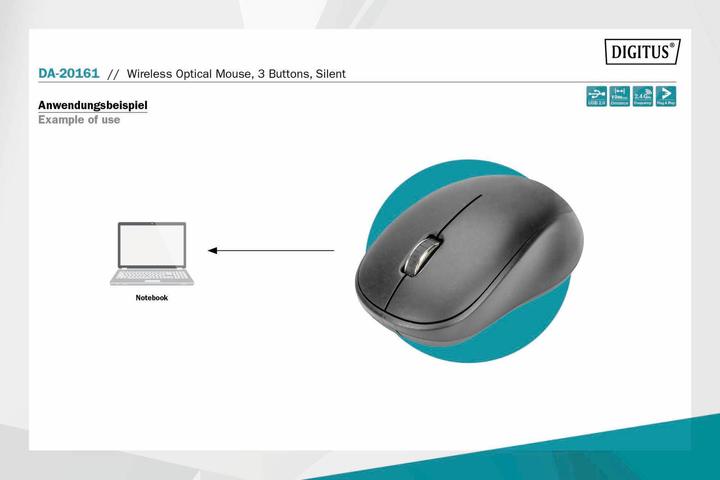 Actual product image Digitus Table mount (Wireless)