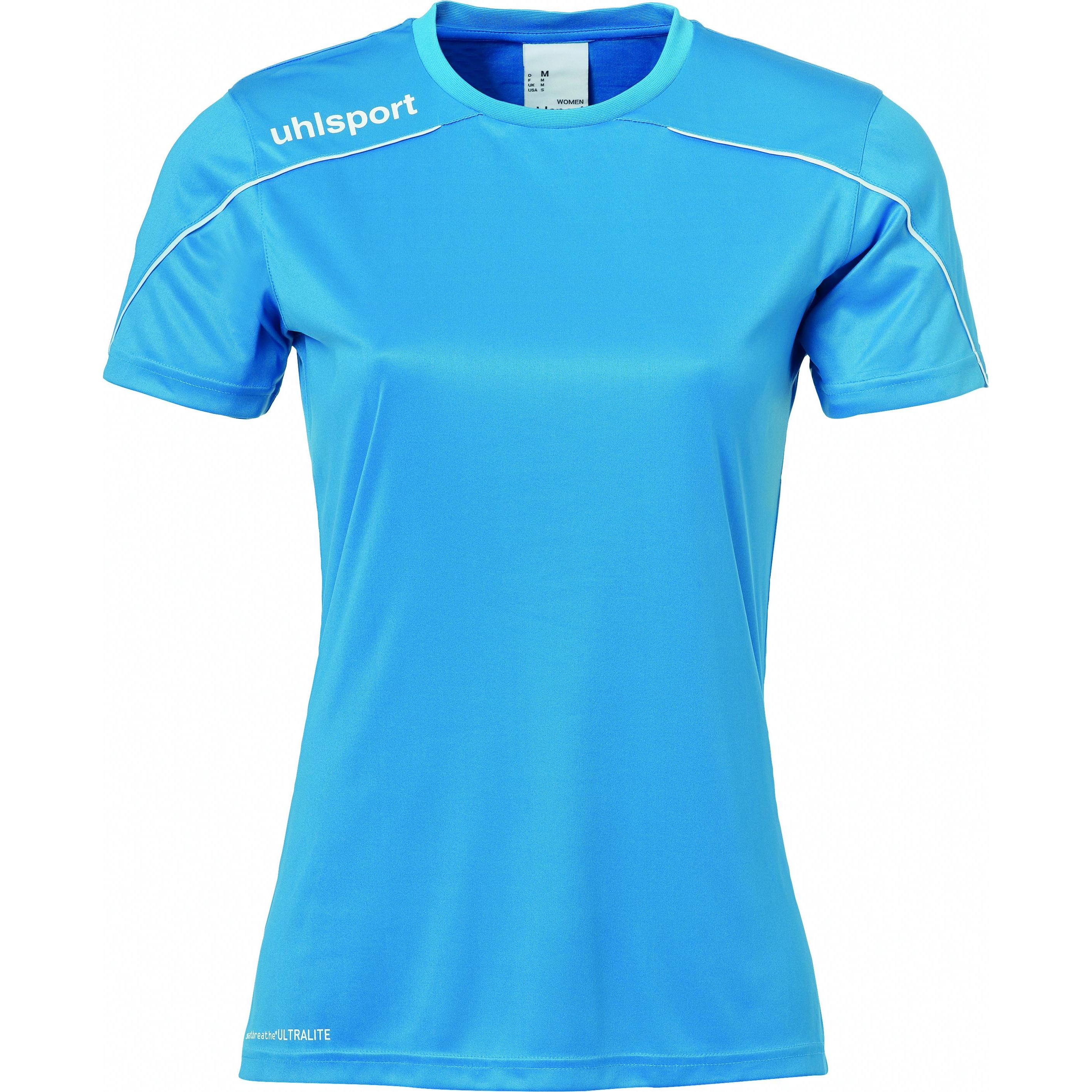 Uhlsport, Damen, Sportshirt, t-shirt daen strea 22 (M), Blau, M