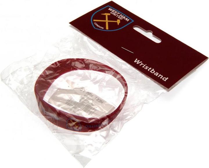 Immagine prodotto West Ham United FC Polsino ufficiale in silicone (100% silicone)