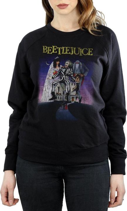 Image du produit Beetlejuice - Sweat DISTRESSED POSTER - Femme (L)