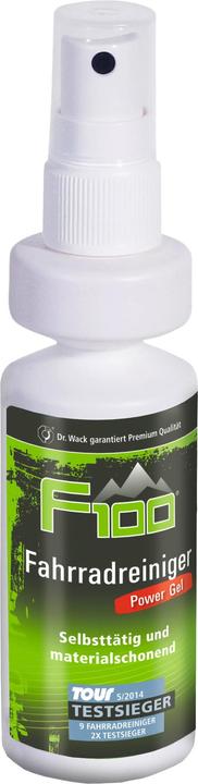 Image du produit F100 Nettoyant pour vélos (100 ml, Lubrifiant universel, Nettoyeur de chaîne, Nettoyant pour freins, Nettoyant pour vélo)