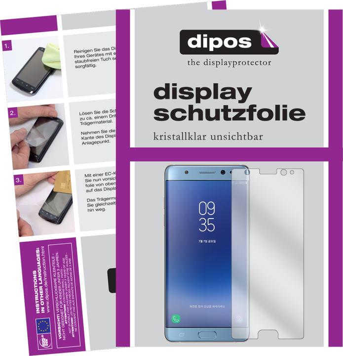Actual product image Dipos Screen Protector Crystalclear (2 pcs., Samsung Galaxy Note FE)
