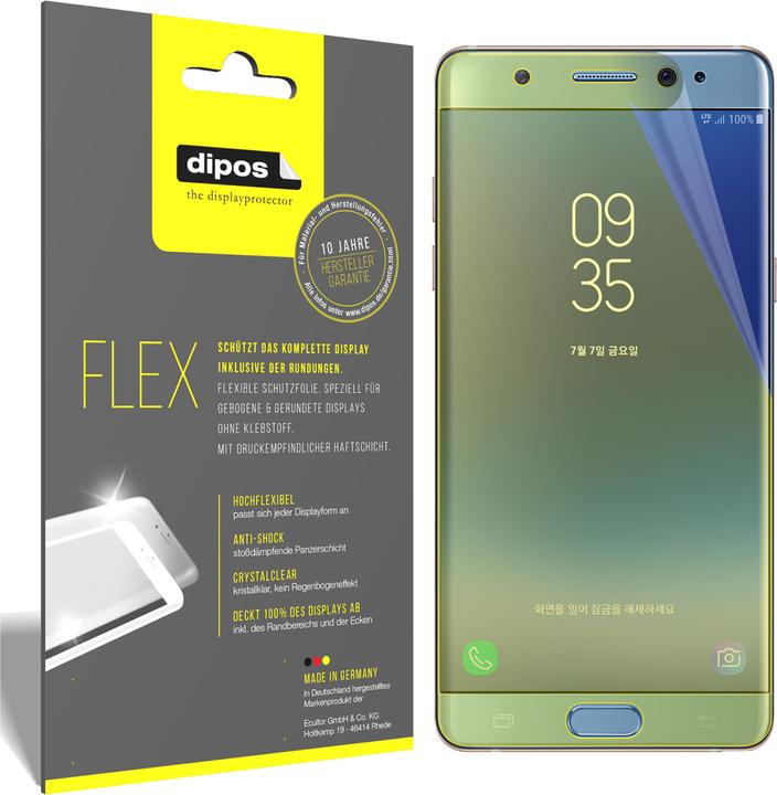 Actual product image Dipos Screen Protector Full-Cover 3D (3 Piece, Samsung Galaxy Note FE)