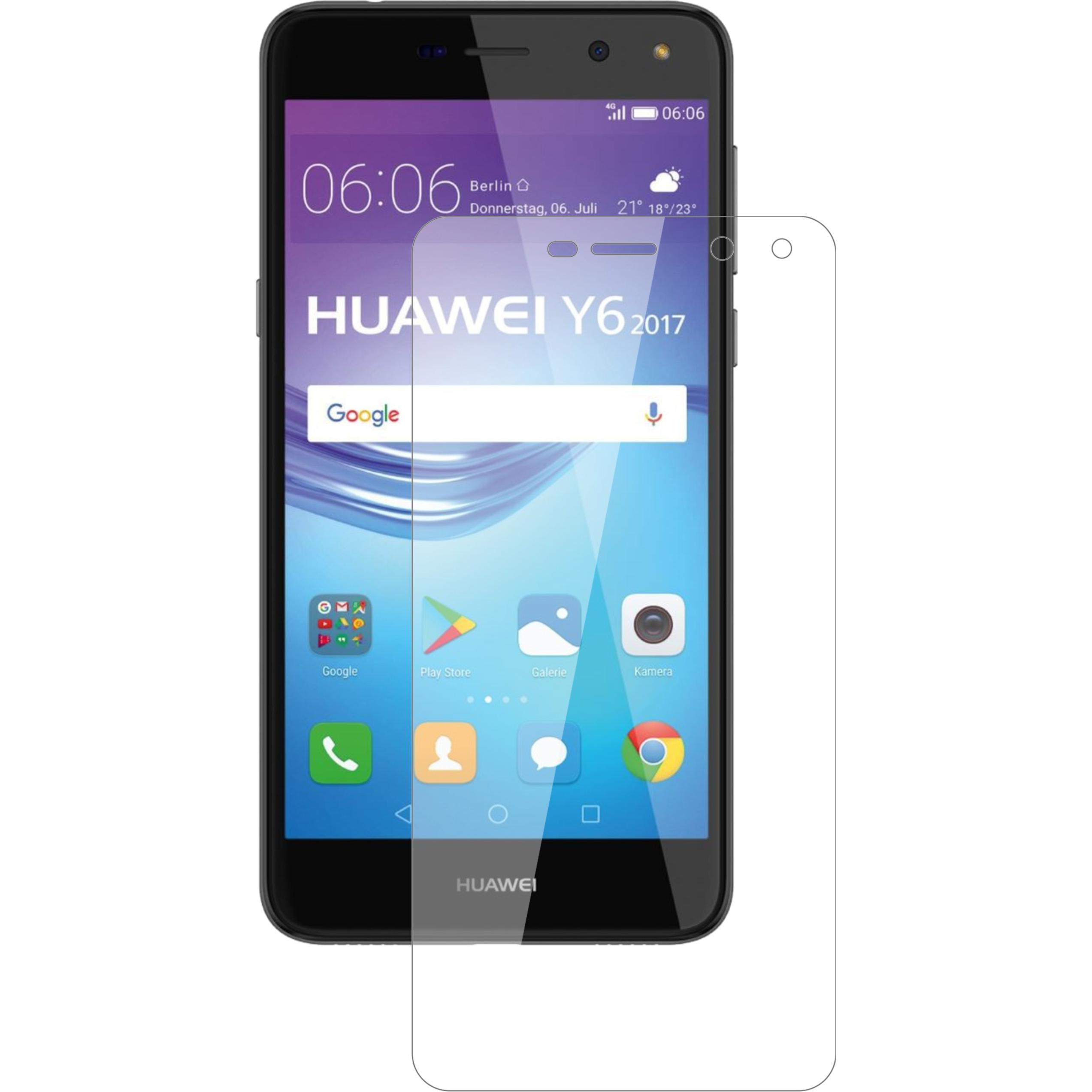 Thumbnail - Dipos Displayschutz Anti-Shock (2 Stück, Huawei Y6 (2017)), Smartphone Schutzfolie, Transparent