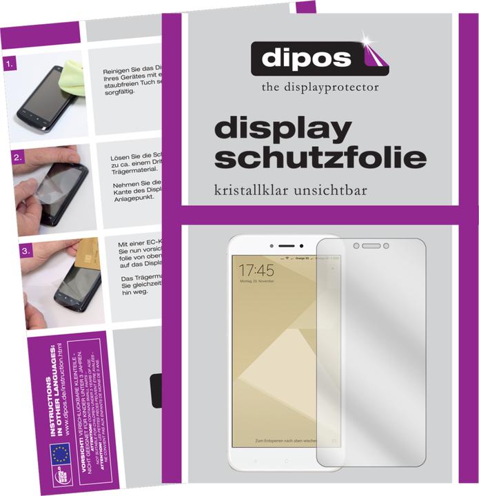 Immagine prodotto Dipos Pellicola Protettiva (6 Pezzo/i, Xiaomi Redmi 4X)
