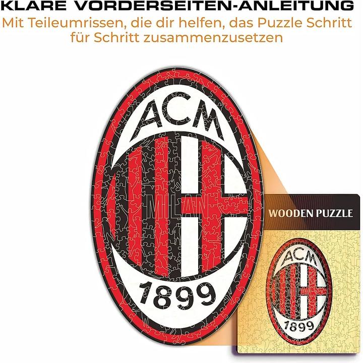 Actual product image Iconic AC Milan - Logo S (150 pieces)
