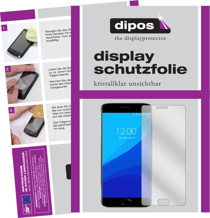 Produktbild Dipos Displayschutzfolie Crystalclear (2 Stück, Sony Xperia Z1)