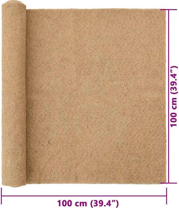 Actual product image vidaXL Nagermatte