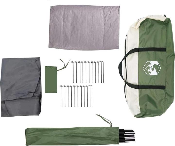 Immagine prodotto vidaXL Tenda familiare a tunnel 6 persone Impermeabile (Tenda a tunnel, 11.15 kg)