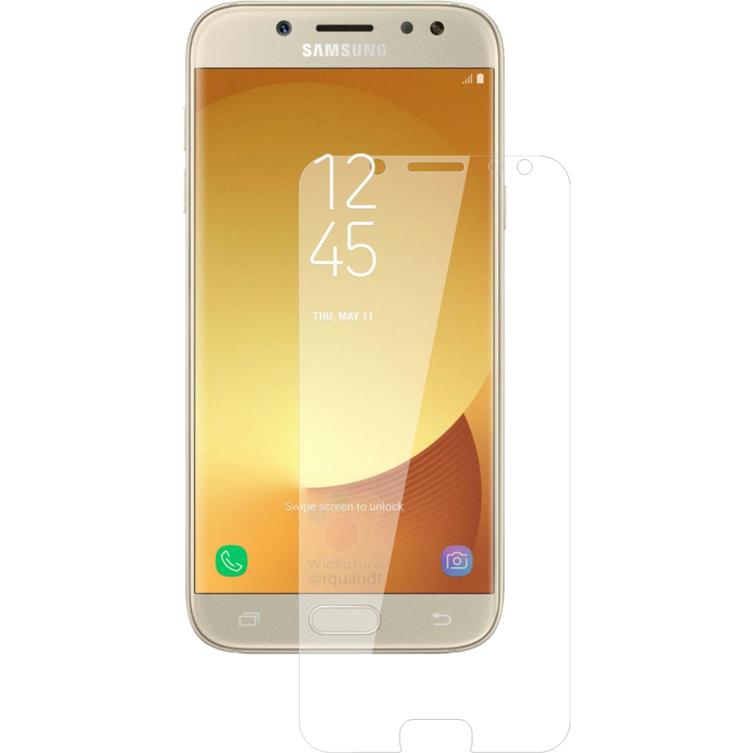 Thumbnail - Dipos Displayschutz Anti-Shock (2 Stück, Samsung Galaxy J5 (2017)), Smartphone Schutzfolie, Transparent