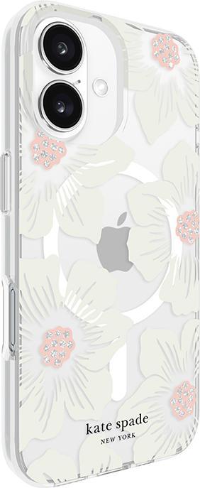 Image du produit Kate Spade Protective MagSafe - Étui pour iPhone 16 (Hollyhock Floral) (Apple iPhone 16)