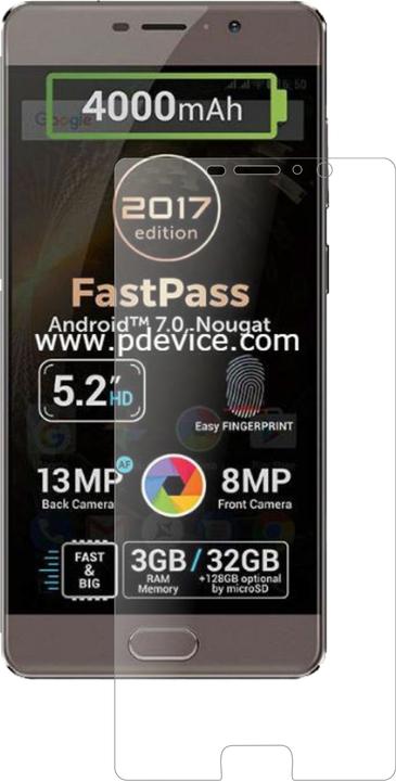 Produktbild Dipos Displayschutz Anti-Shock (2 Stück, Allview P9 Energy Lite)