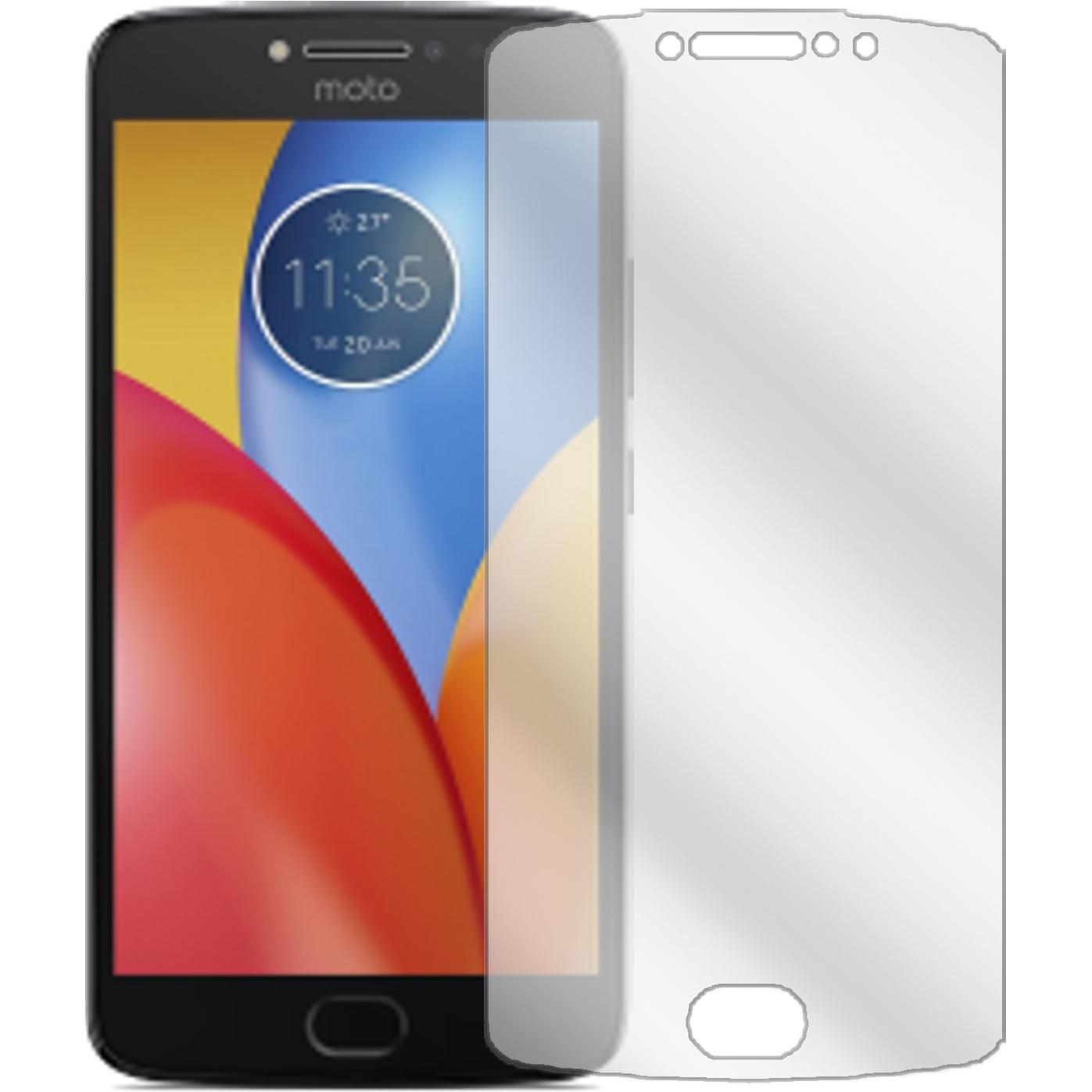 Thumbnail - Dipos Displayschutzfolie Crystalclear (2 Stück, Motorola Moto E4 Plus), Smartphone Schutzfolie, Transparent