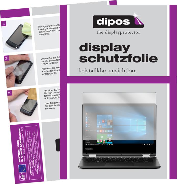 Produktbild Dipos Displayschutzfolie Crystalclear (2 Stück, Akoya E2227T (MD 60491))