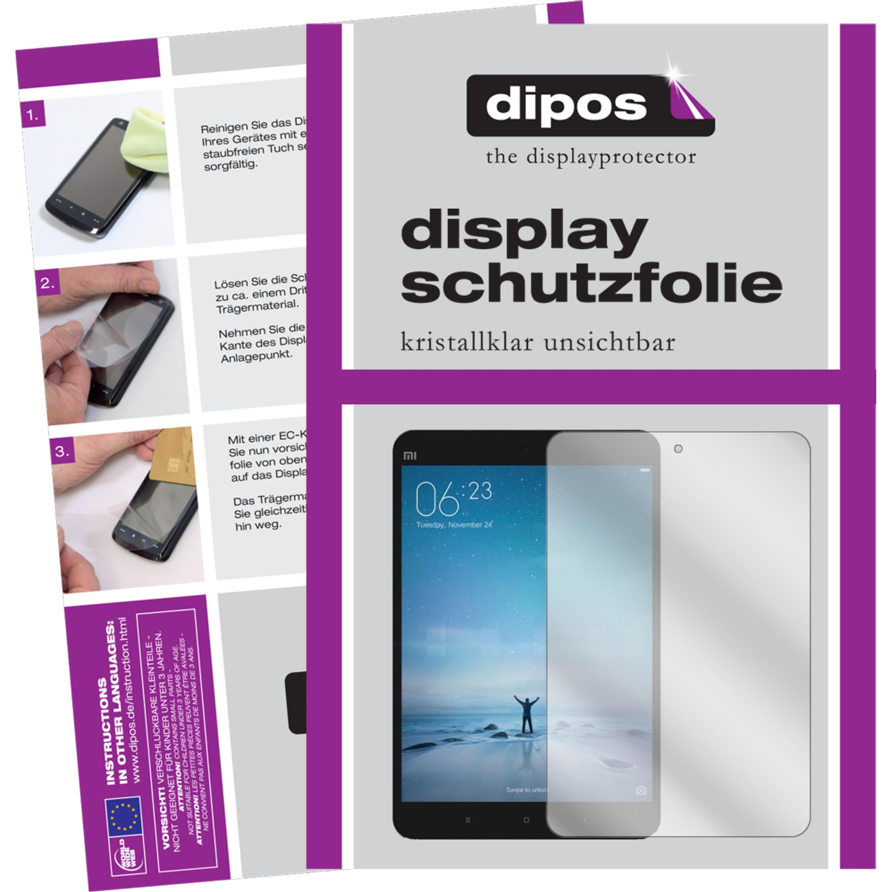 Thumbnail - Dipos Displayschutzfolie Crystalclear (2 Stück, Xiaomi Mi Pad 3), Tablet Schutzfolie