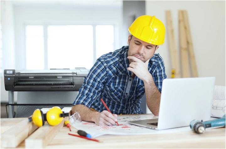 Produktbild HP DesignJet T830 24" (Tintenpatrone, Farbe)