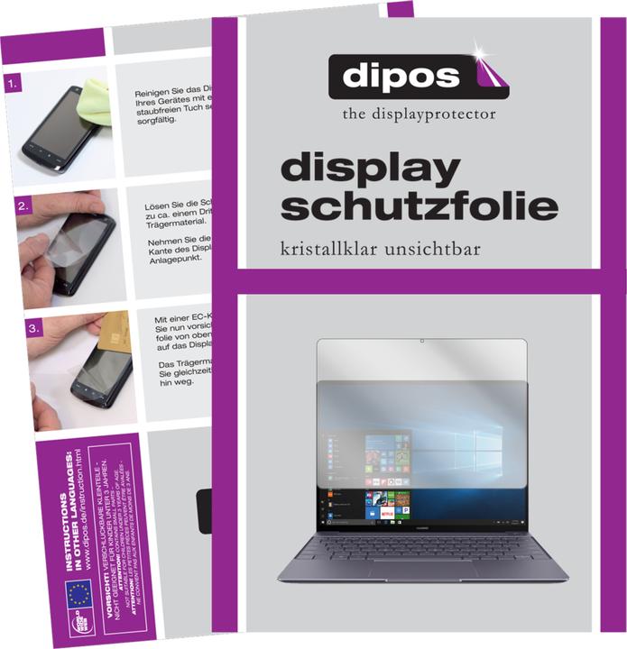 Produktbild Dipos Displayschutzfolie Crystalclear (13.30", 16:9)