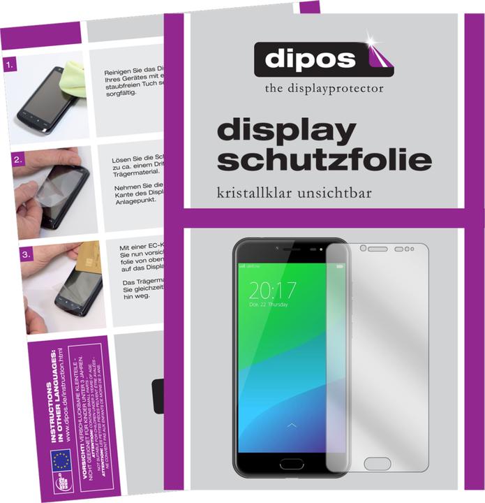 Dipos 6X Pellicola Protettiva Per YotaPhone 3 – 3x Anteriore E 3x Posteriore, Cristallo, Made In Germany, Taglio Laser