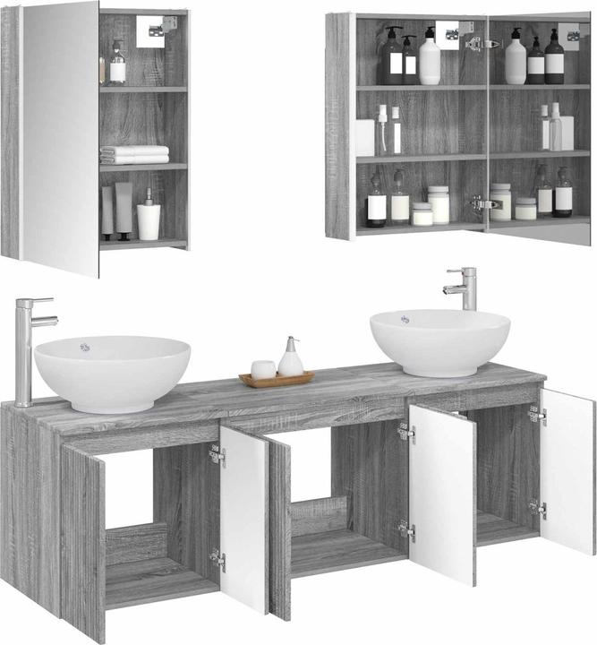 Produktbild vidaXL Badezimmerschrank-Set