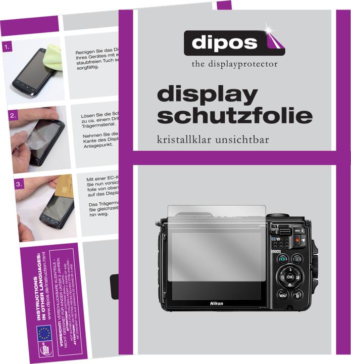 dipos I Protezione Vista compatibile con Olympus OM-D E-M10 Mark IV Pellicola Prottetiva [dipos Privacy] 4 modi