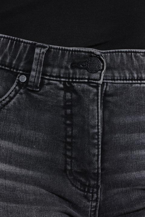 Produktbild Ulla Popken Jeans Sarah, Fransensaum, schmales Bein, Komfortbund (46)