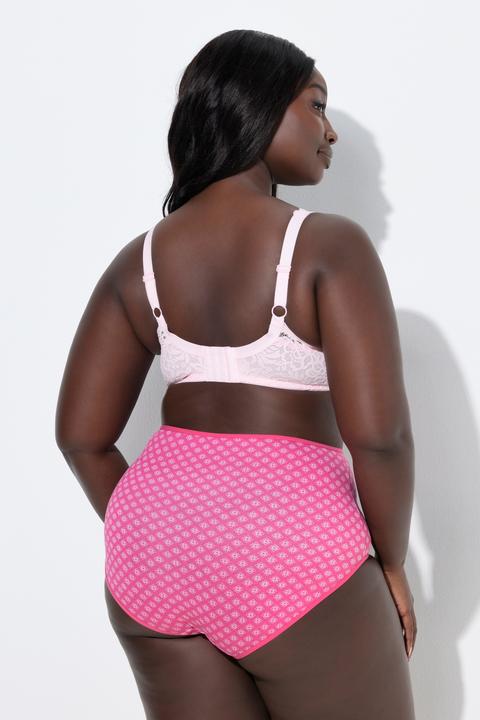 Produktbild Ulla Popken Bügel-BH, Blütenspitze, Vollspitze, Cup B - E (Einzelpack, 95 E)