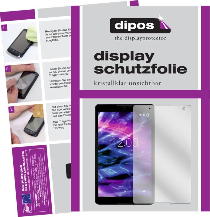 Produktbild Dipos Displayschutzfolie Crystalclear (2 Stück, LifeTab P10505)