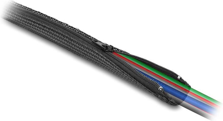 Produktbild Delock Geflechtschlauch mit Reissverschlu (Kabelbinder)