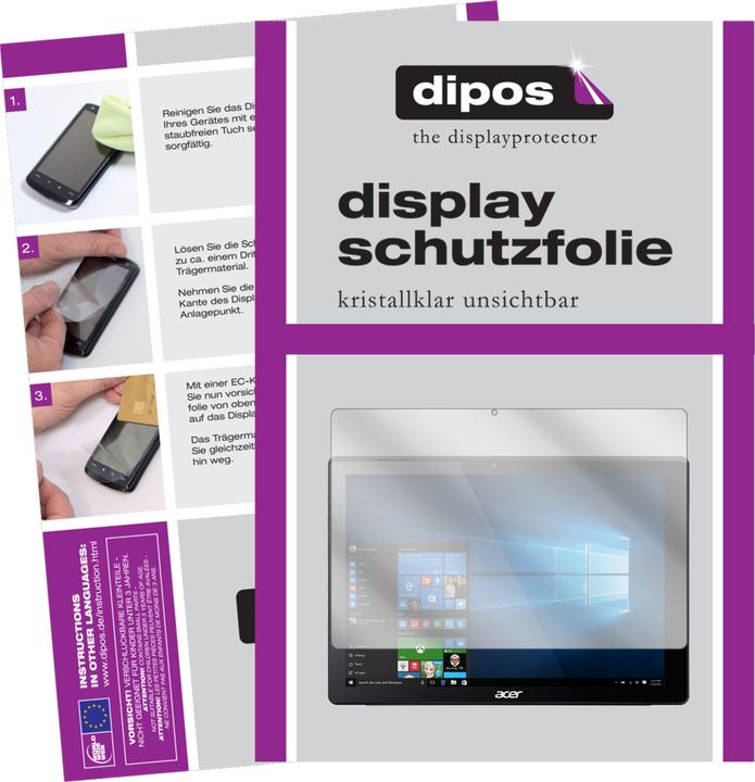 Produktbild Dipos Displayschutzfolie Crystalclear (2 Stück, Acer Switch Alpha 12)