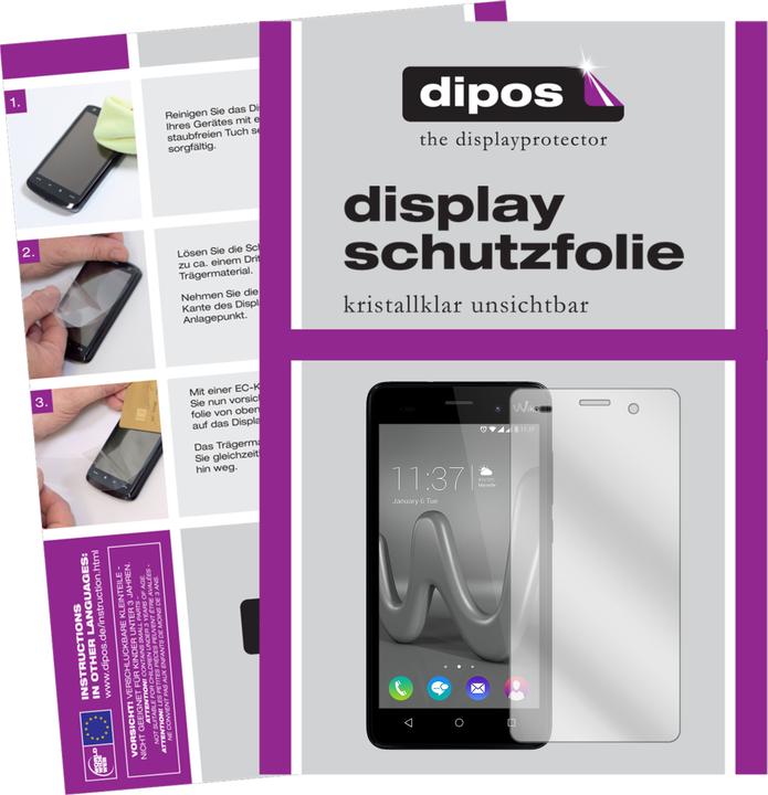 Dipos 2 Pellicole Protettive Antiriflesso Per Wiko Lenny 3. Proteggi Lo Schermo Da Graffi E Riduci I Riflessi Con Facilità, Applicazione Senza Bolle.