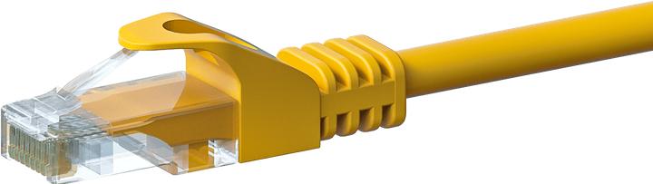 Produktbild Dsit CAT5e Netzwerkkabel, U/UTP, 2 meter, Gelb, 100% Kupfer (UTP, CAT5e, 2 m)